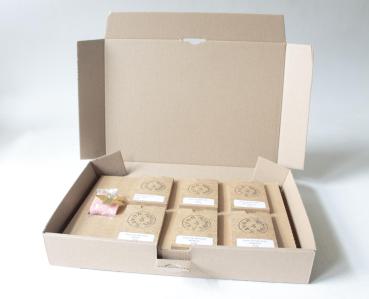 Savon de Marseille - Naturseifen Paket - Geschenkpackung 6er Set